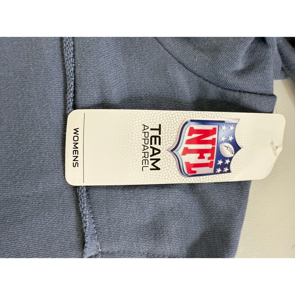 NFL New England Patriots Women Blue Pullover Hoodie Sweashirt Small NEW - Picture 9 of 10
